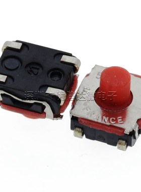 轻触硅胶包脚红色 触摸开关KSC401J 50SH LFS  KMR211GLFS KMR211