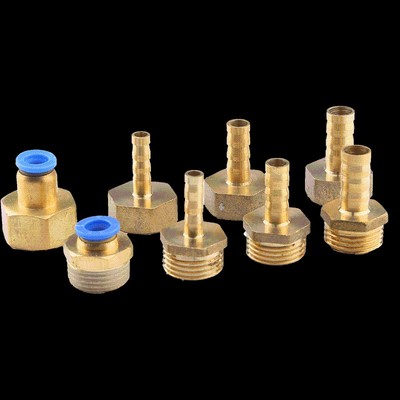 雕刻机潜水泵水嘴60w75w80w100W扬程冷却电主轴水泵快接接头铜嘴