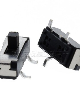 拨动开关MSK12D19 MSS22D18 边三脚 单排 微动3脚 侧插脚 柄2.0MM