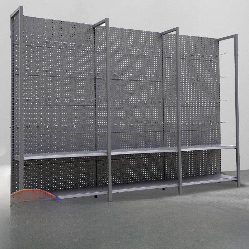 超市货架孔板手机配件孔板珠宝架展览展示架文具架孔板货架