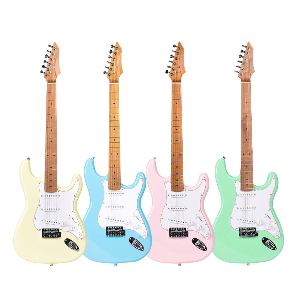 入门电吉它ST电吉他摇滚重金属初学电吉它单单单拾音器guitar
