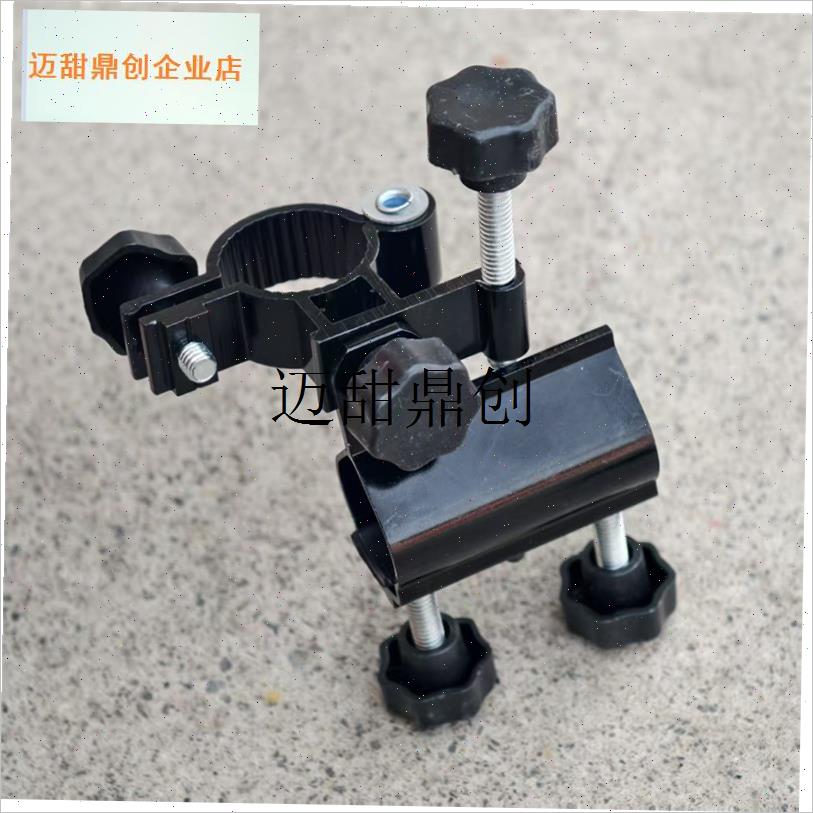 万向炮台加厚架座渔具多功能灯架钓椅配件脚踏通用铝.合金钓鱼支,