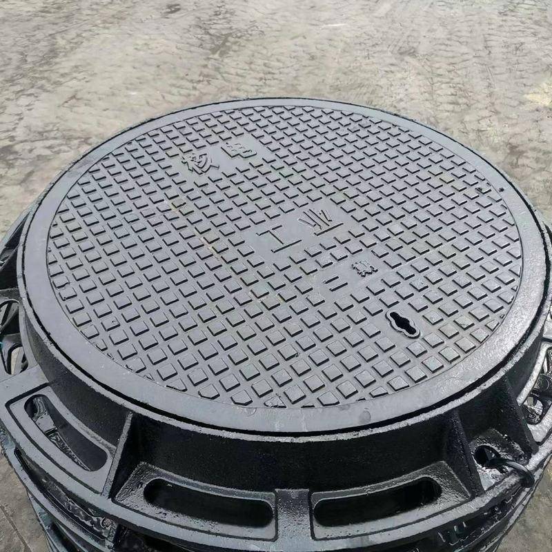 工厂直发D600铸钢井盖D700铸钢屏蔽井盖密闭铸钢井盖现货