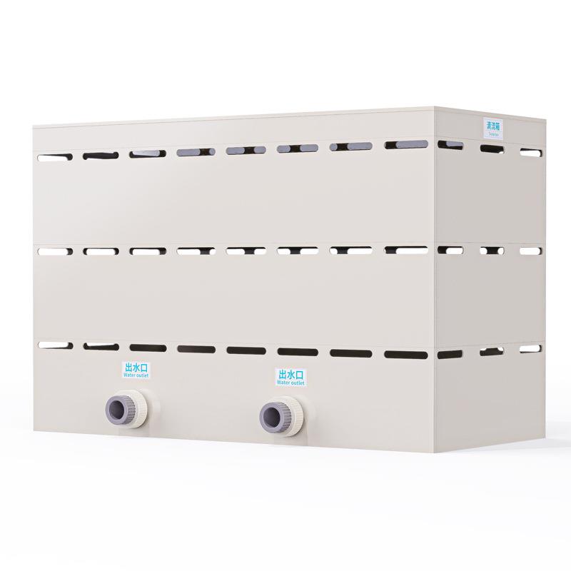 锦鲤鱼池养殖水循环系统滴流箱过滤器大型水产水循环过滤净水设备