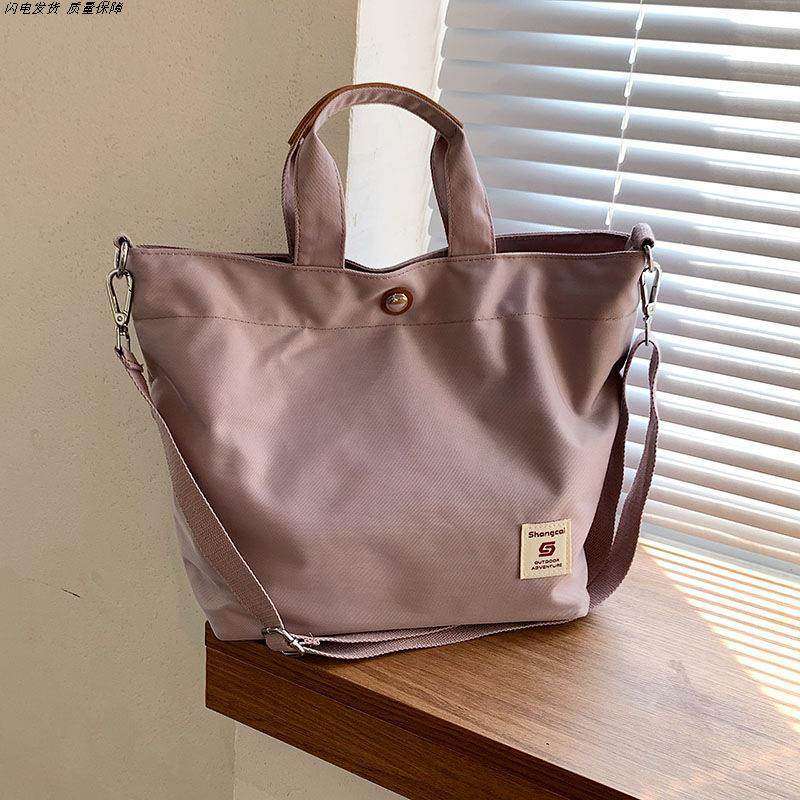 上班杂物小拎包拉链防水通勤斜挎手提包轻便托特包超好看的帆布包,箱包皮具/热销女包/男包,时尚帆布包,淘宝优惠券,粉丝福利购,淘宝优惠卷