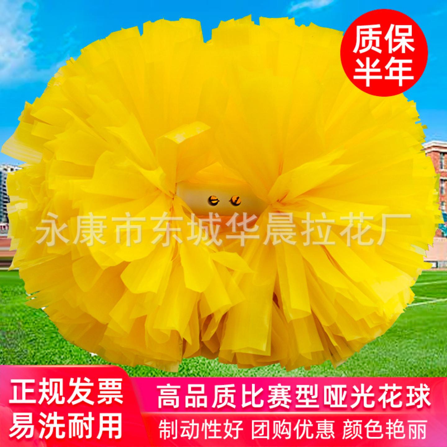 花球啦啦队手拿花手柄款拉拉操