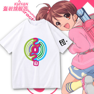 凉宫春日的忧郁周边长门有希同款cos周边短袖T恤男女纯棉上衣衣服