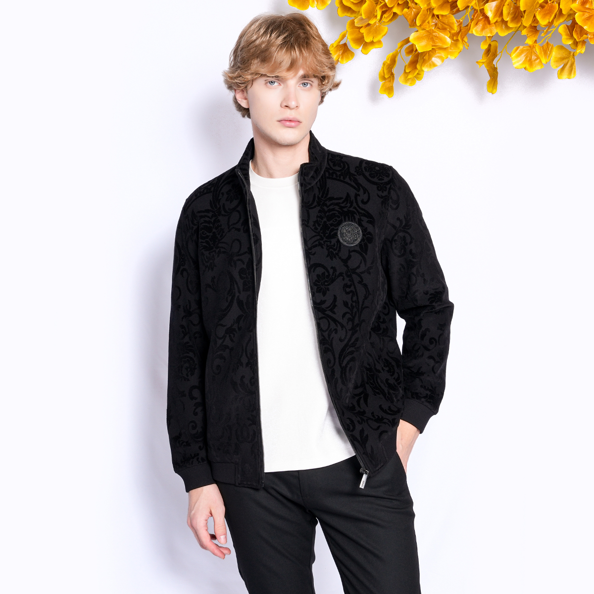 J.BENATO/宾度男士时尚休闲夹克