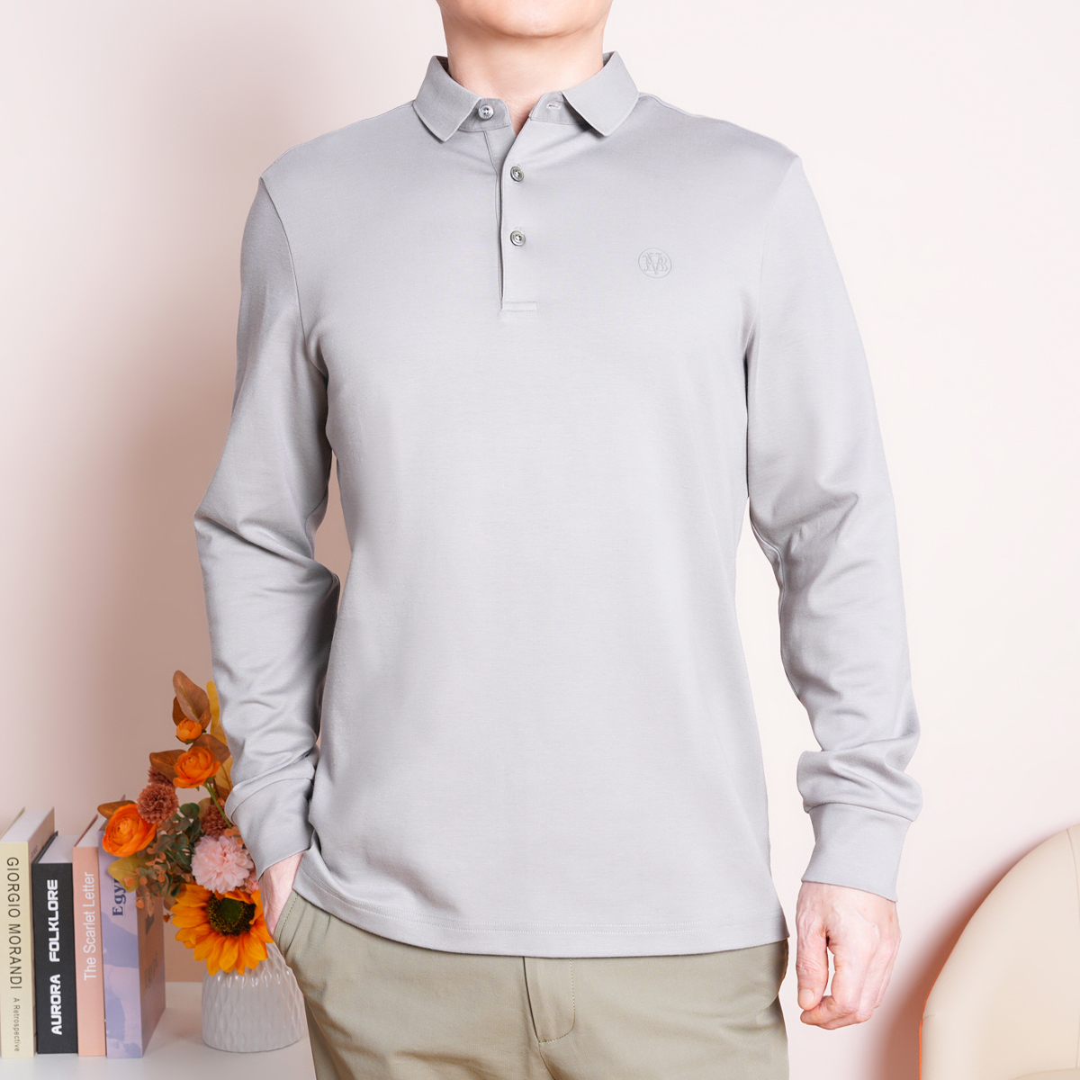 J.BENATO/宾度男士时尚休闲T恤