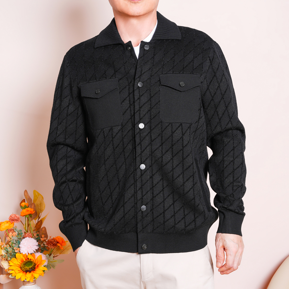 J.BENATO/宾度男士时尚针织衫