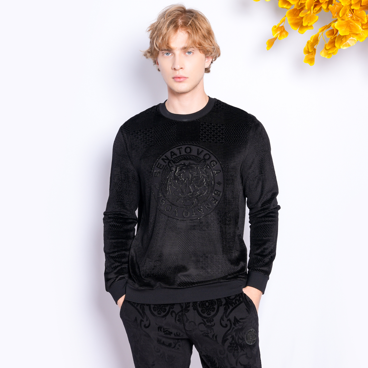 J.BENATO/宾度男士时尚休闲卫衣