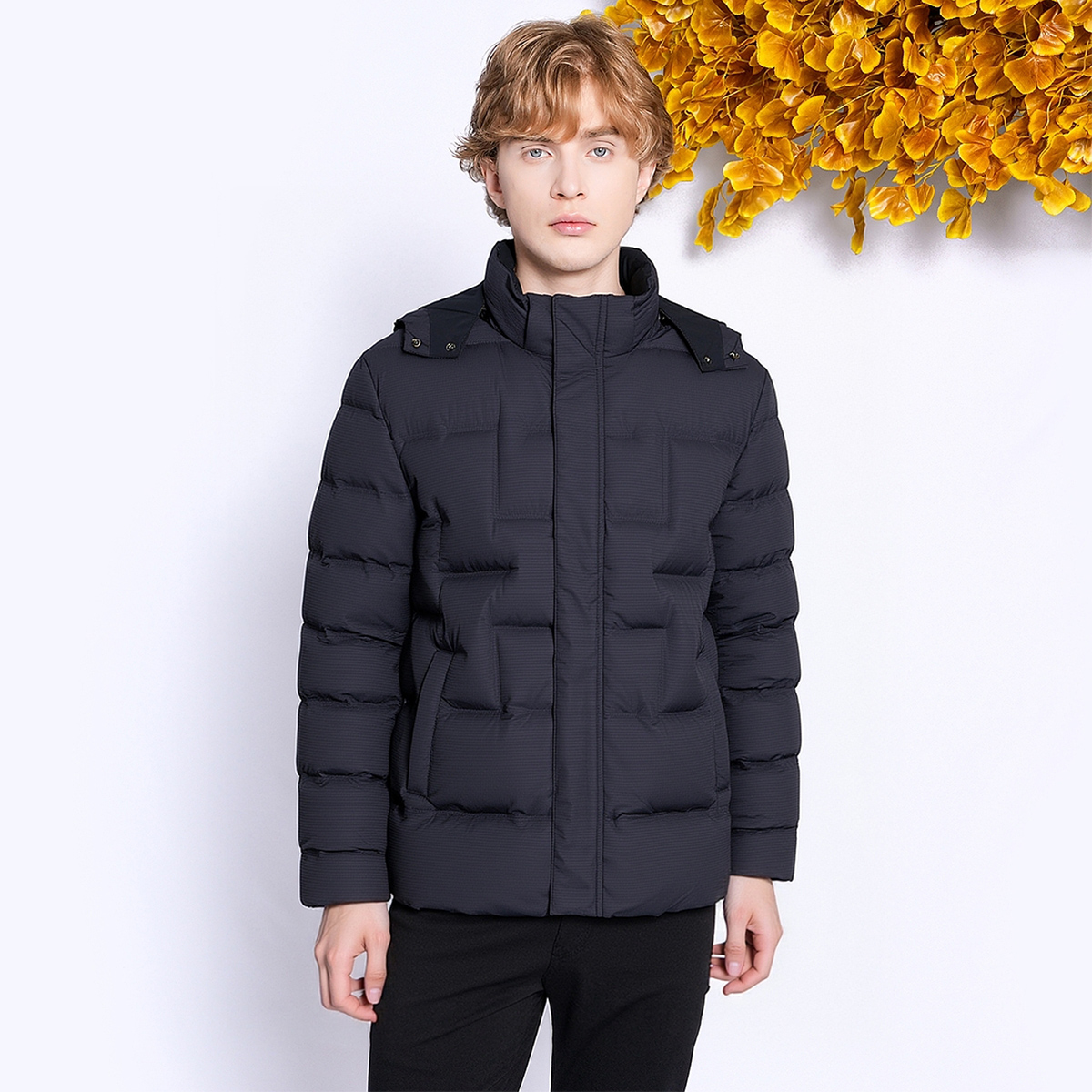 J.benato/宾度商务短款羽绒服