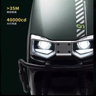 金箭电动车新款凯锐505劲速版电动两轮摩托车带护杠尾箱外卖家用