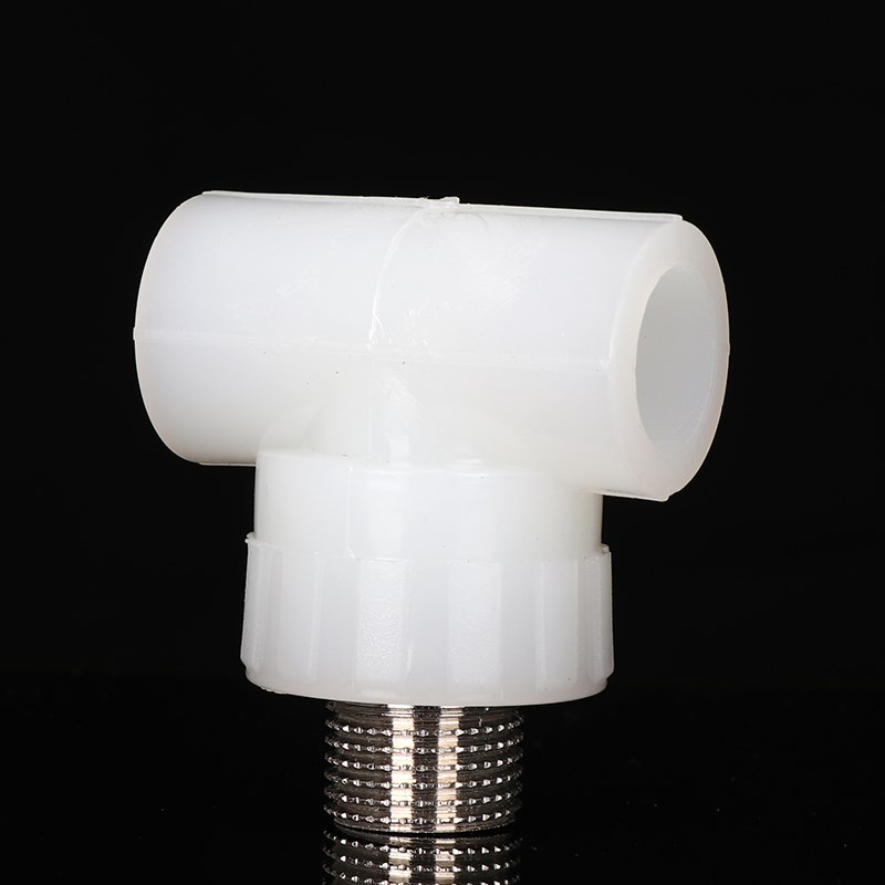 PERT外丝三通 地暖管件接头配件pert外丝外牙三通20 25 4分6分1寸