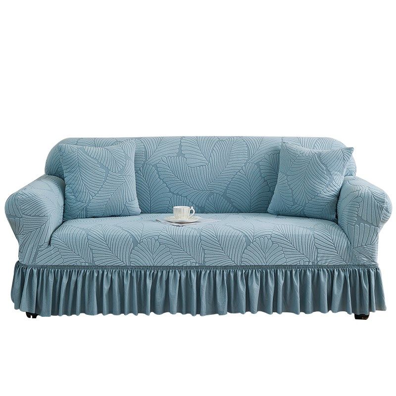 沙发套罩全包万能套客厅弹力裙边坐垫保护套子贵妃三人四季通用型