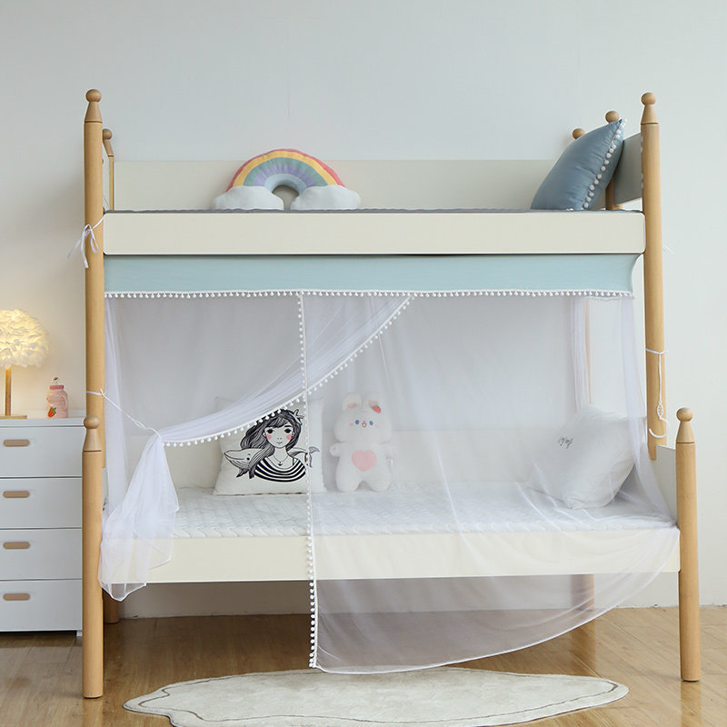 呼呼熊子母床蚊帐 儿童高低床蚊帐女孩 公主风学生宿舍上下铺蚊帐,床上用品,蚊帐,淘宝优惠券,粉丝福利购,淘宝优惠卷