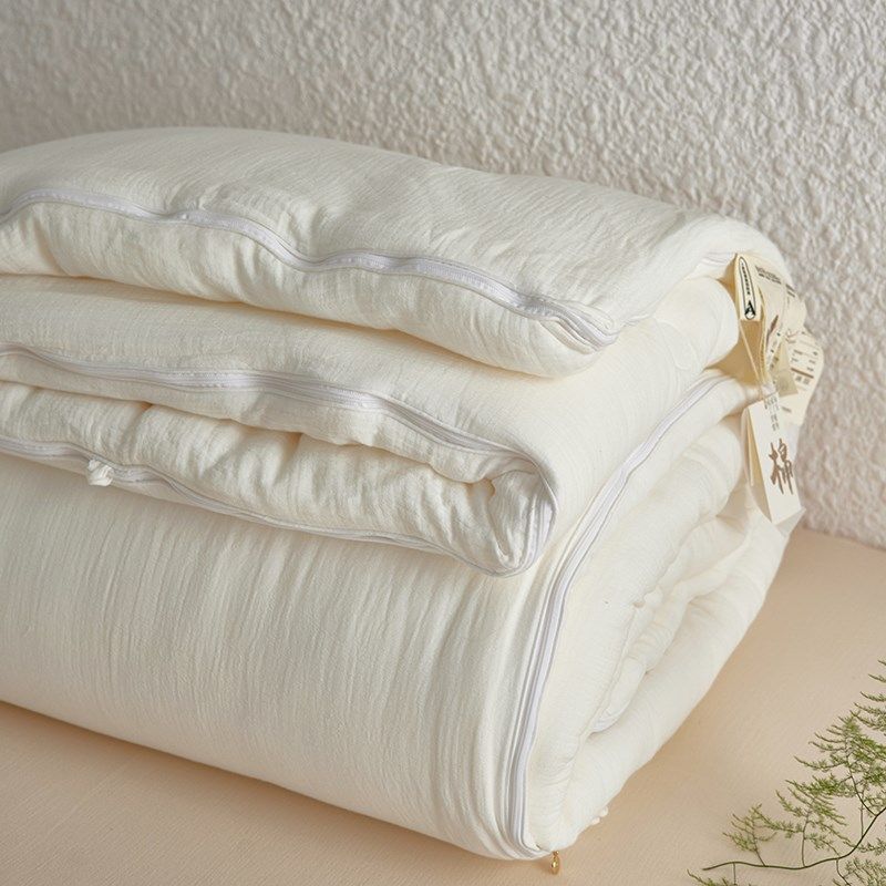 亲肤雾感纱全棉蚕丝蛋白子母被四季被芯单双人加大春秋被冬被夏被,床上用品,化纤被,淘宝优惠券,粉丝福利购,淘宝优惠卷