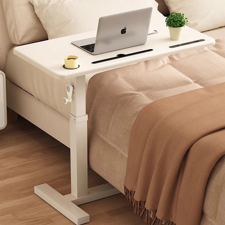 可移动升降床边桌卧室家用床上小桌子笔记本电脑桌站立工作台书桌