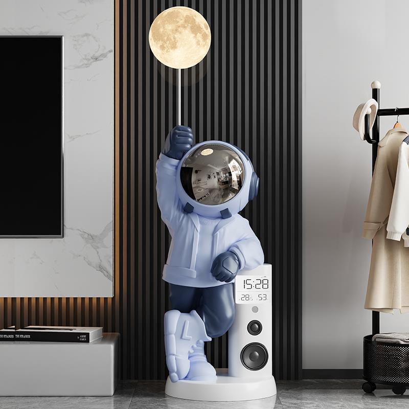 宇航员客厅大型落地摆件沙发电视柜旁装饰品轻奢高档乔迁新居礼物