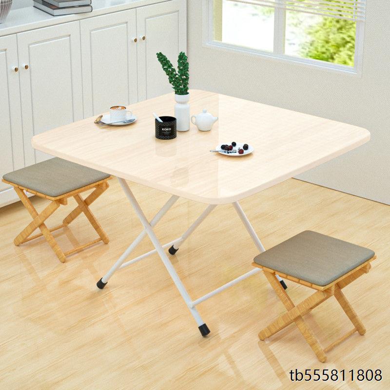 折叠桌餐桌简易家用宿舍租房吃饭长方形桌子写字桌摆摊便携小方桌