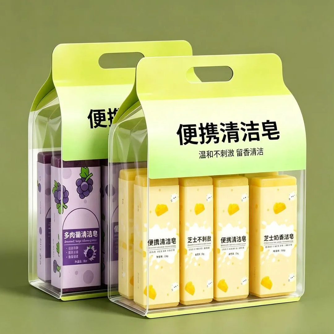 多肉葡萄去污皂旅行便携领口衣袖