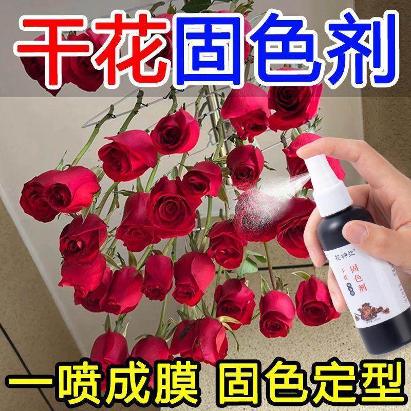 【一喷固色】鲜花干燥剂干花固色剂制作工具保色剂喷色剂保存护色