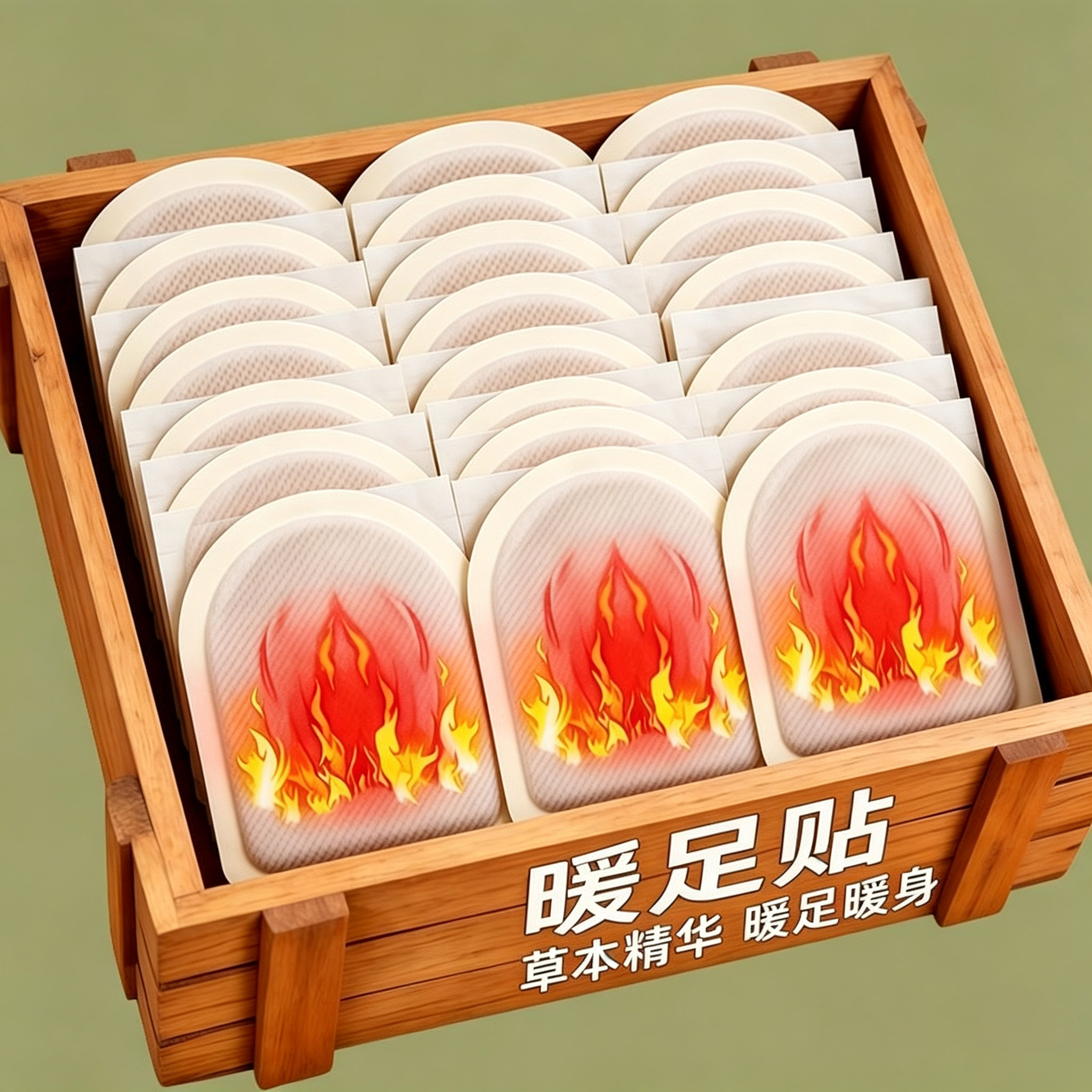 暖足贴暖宝宝贴脚底贴自发热暖脚宝学生成人防寒保暖垫暖足贴批发图片