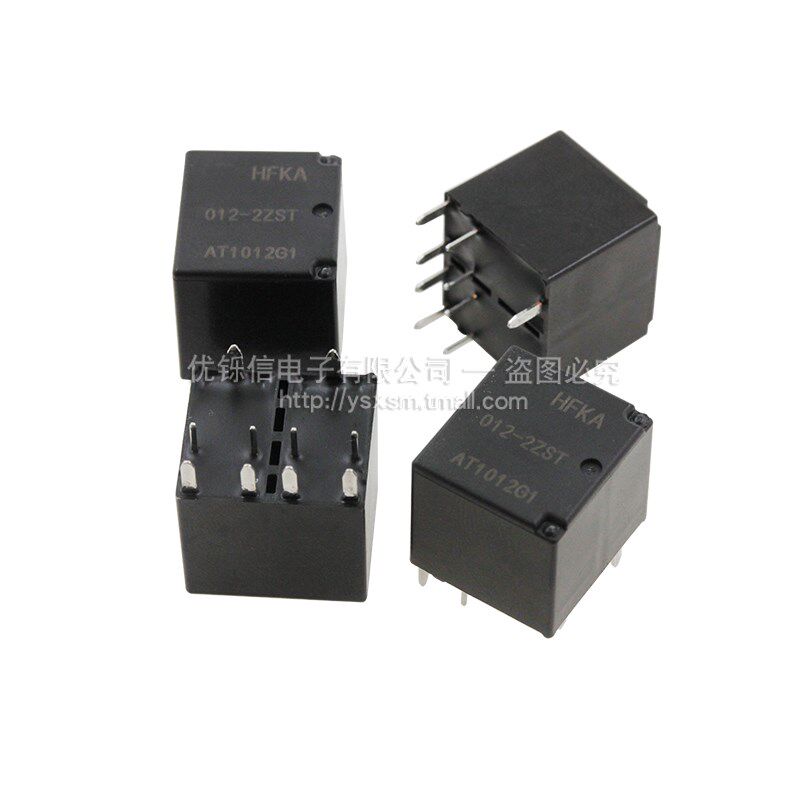 汽车继电器 HFKA-012-2ZST 10脚 25A 2组转换
