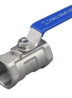 TP30408不锈钢球阀一片式/单片式1PC内丝扣/内螺纹球阀BSPT ZG RC