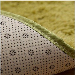 极速Fluffy Round Rung Carpets for Living Room Kilim Faux Fur