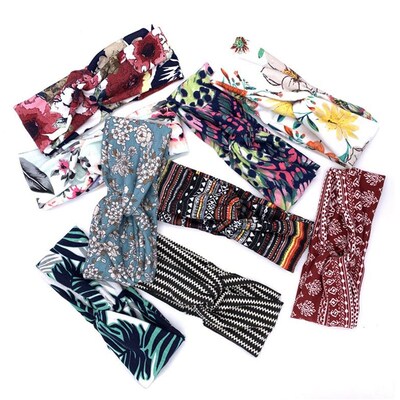 极速Fashion Floral Women Headband Hair AccessoriTes Leopard