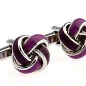 Shipping Knot Metal Cufflinks 极速Free Color Knwot Gold Desi