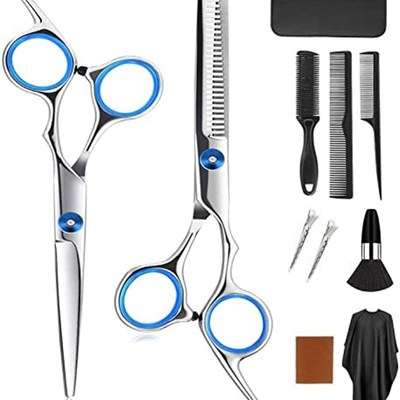 极速Hair Cutting Scissors Kit Bivan 11 PCS ProfessioXnal Sta