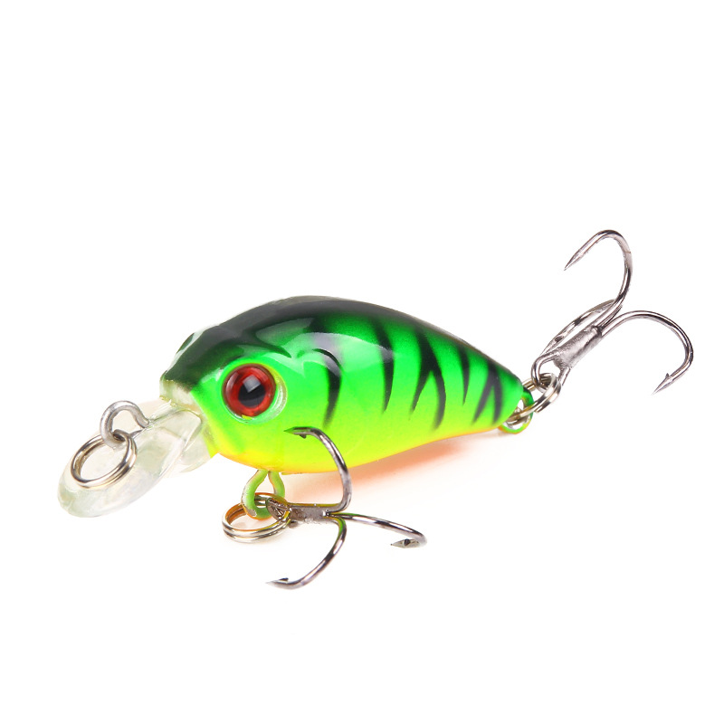 速发1 PCS Minnow Fishing Lure 45mm 3.8g Crankbait Hard Bait