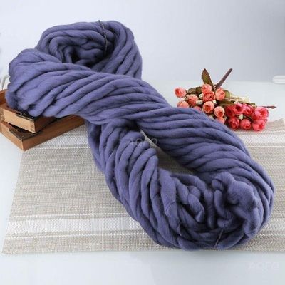 极速250g Chunky Woolp Roving Scarf Knitting Yarn Thick Warm