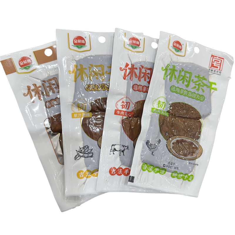 金菜地茶干休闲茶干【整箱100袋】 （一袋36g）马鞍山特产