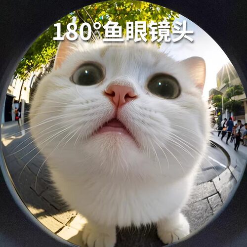 手机鱼眼镜头后置广角高清微距