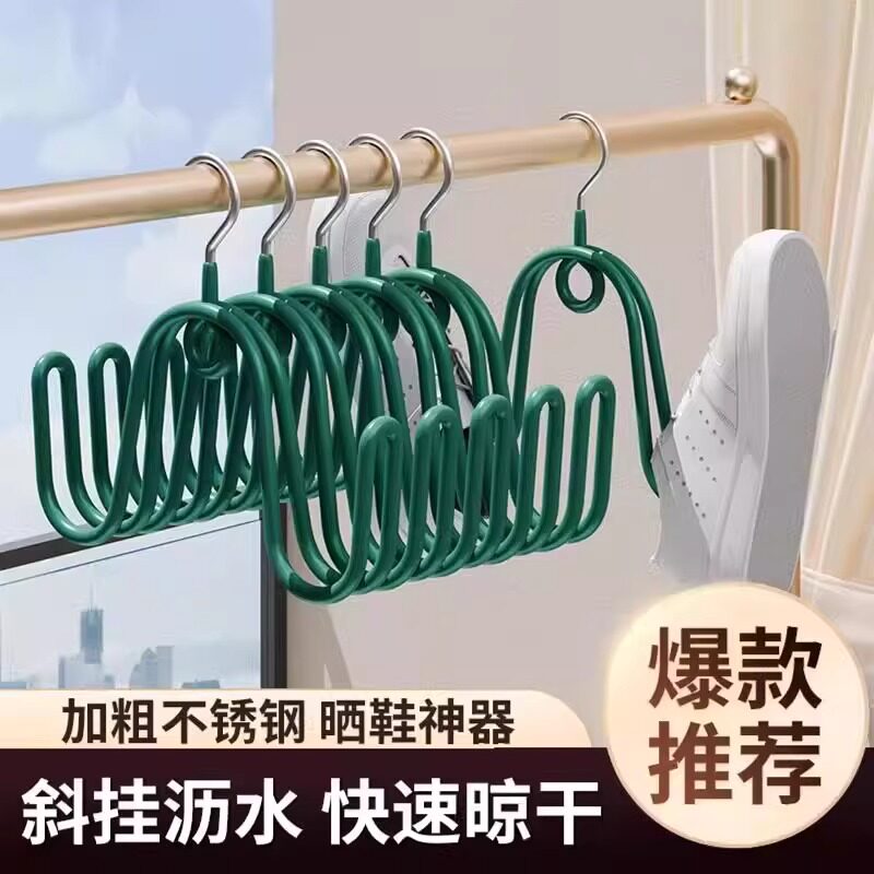 阳台防风叠挂晾鞋架家用户外