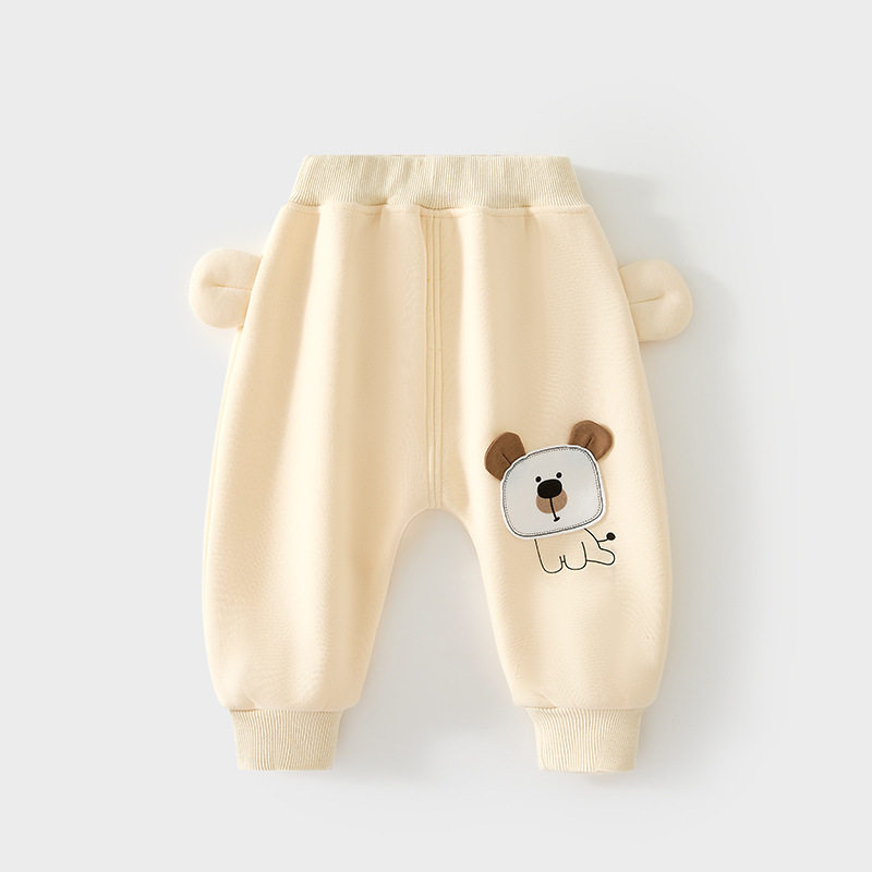 童裤婴儿卫裤复合加绒宝宝裤子中腰大屁屁裤外穿秋冬男女童哈伦裤,童装/婴儿装/亲子装,裤子,淘宝优惠券,粉丝福利购,淘宝优惠卷