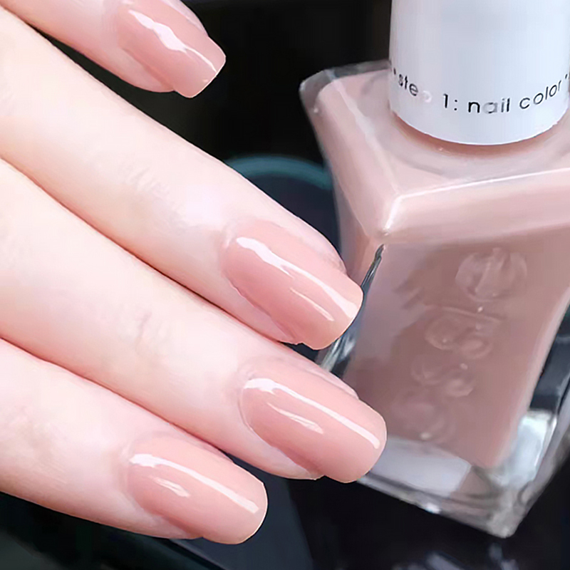 ESSIE指甲油62裸粉色系微光疗