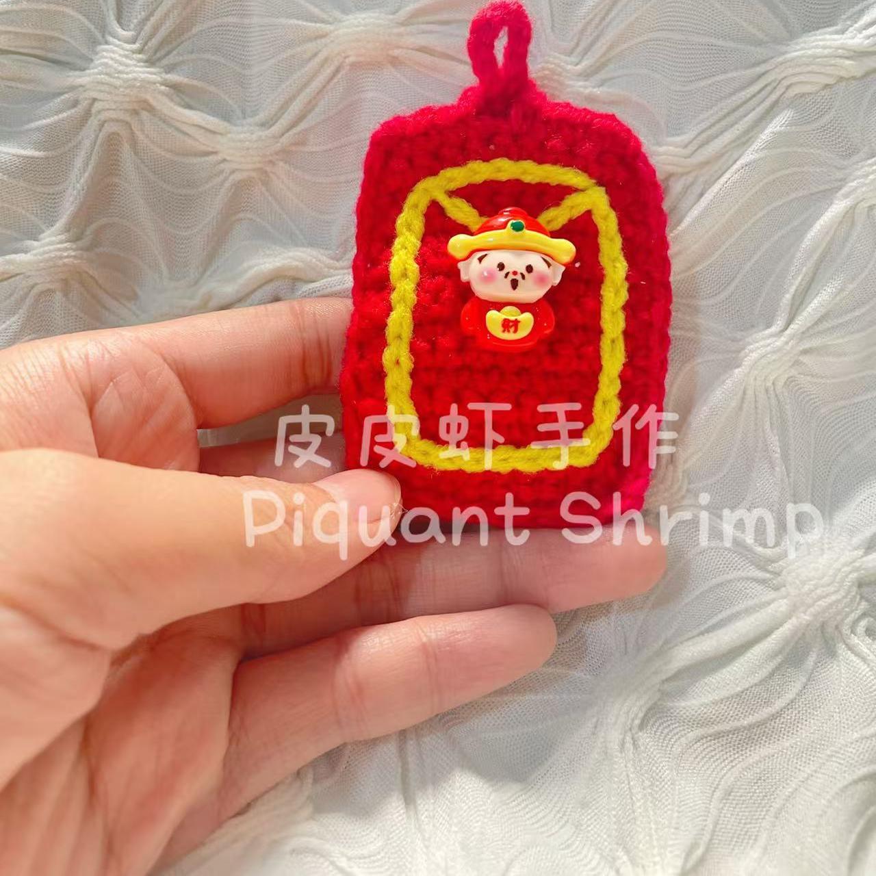 成品时尚创意红色卡通挂件