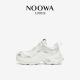 女款 2025新款 厚底增高银色轻便轻奢时尚 NOOWA设计师老爹鞋 休闲鞋