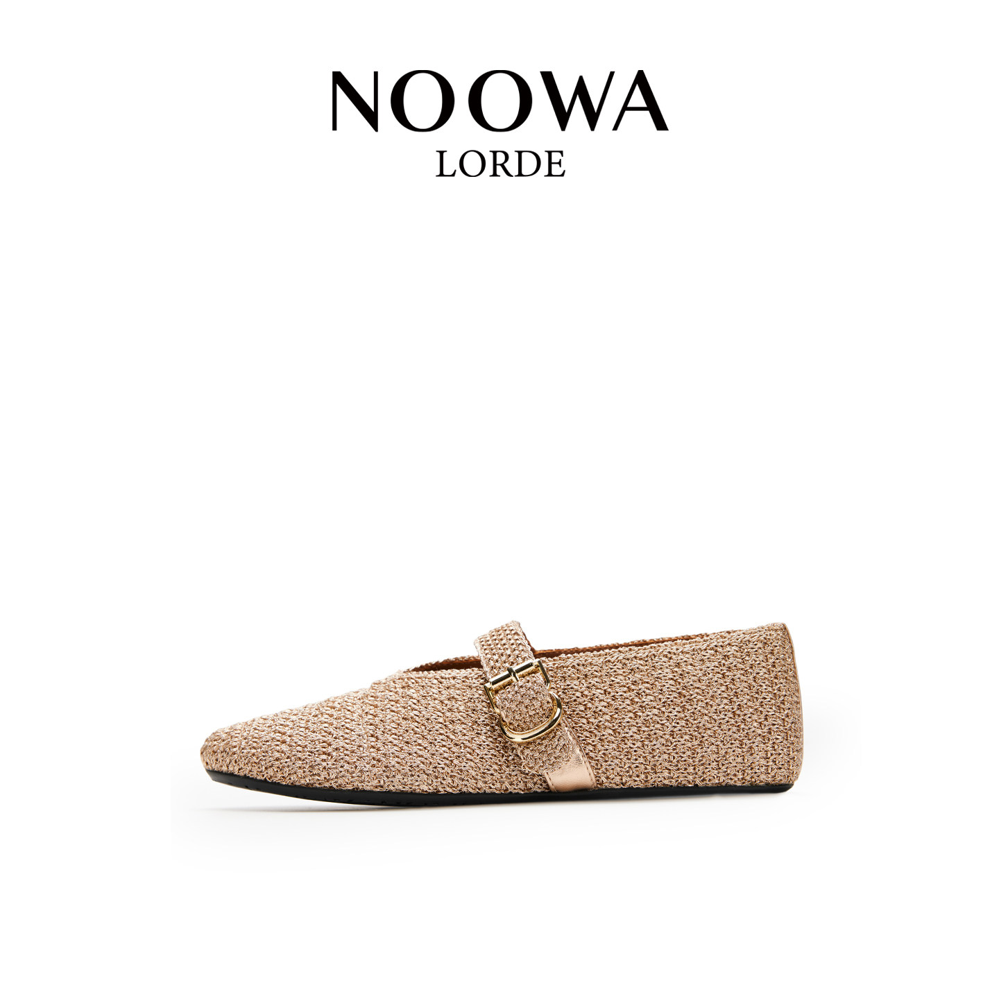 NOOWA编织真皮玛丽珍鞋女2025新款时尚百搭软底浅口平底渔夫单鞋,女鞋,浅口单鞋,淘宝优惠券,粉丝福利购,淘宝优惠卷