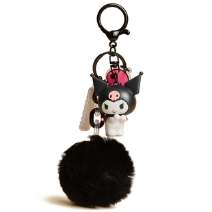 库洛米包包挂件小玩偶獭兔毛书包挂饰高级感礼物