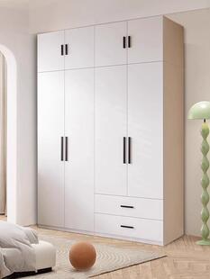 轩恩环保钢制衣柜家用卧室大容量现代简约铁皮衣橱儿童组合金属柜