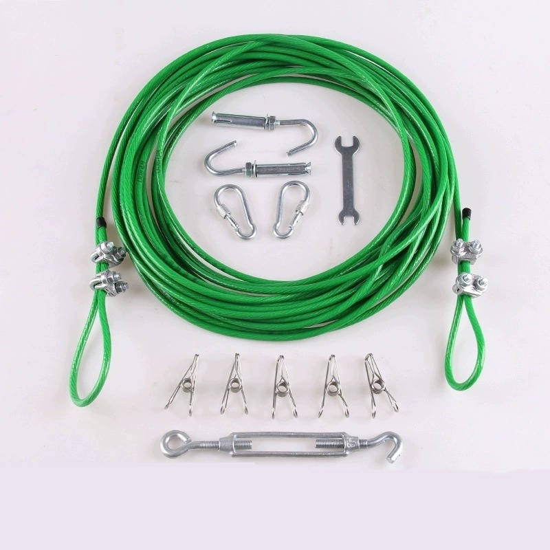 不锈钢晾衣绳室外钢丝晾衣服的绳子