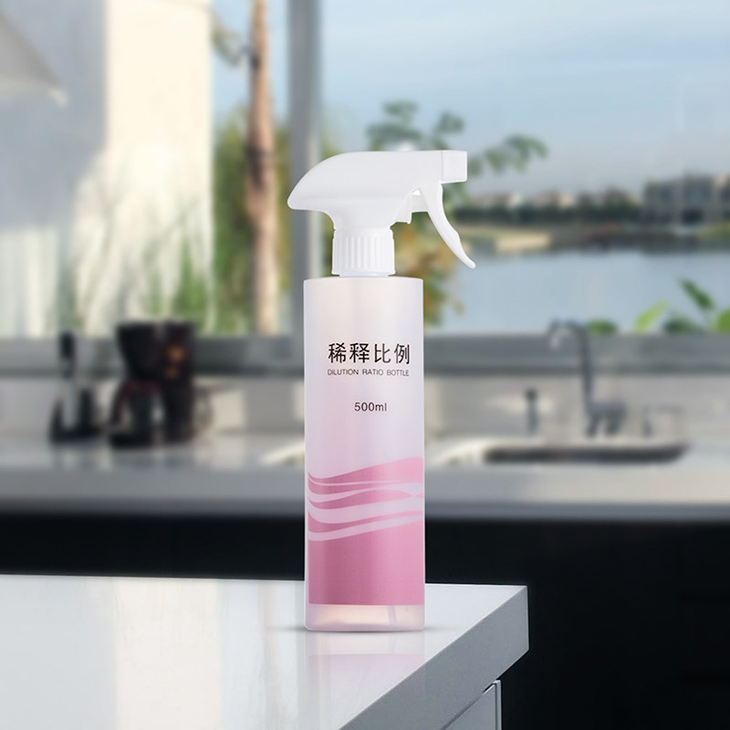 喷壶喷雾瓶稀释瓶分装清洁剂84消毒液比例瓶喷水雾状雾化超细刻度