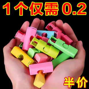 食品袋夹子封口夹零食夹密封器厨房食物保存防潮夹薯片杂粮密封夹