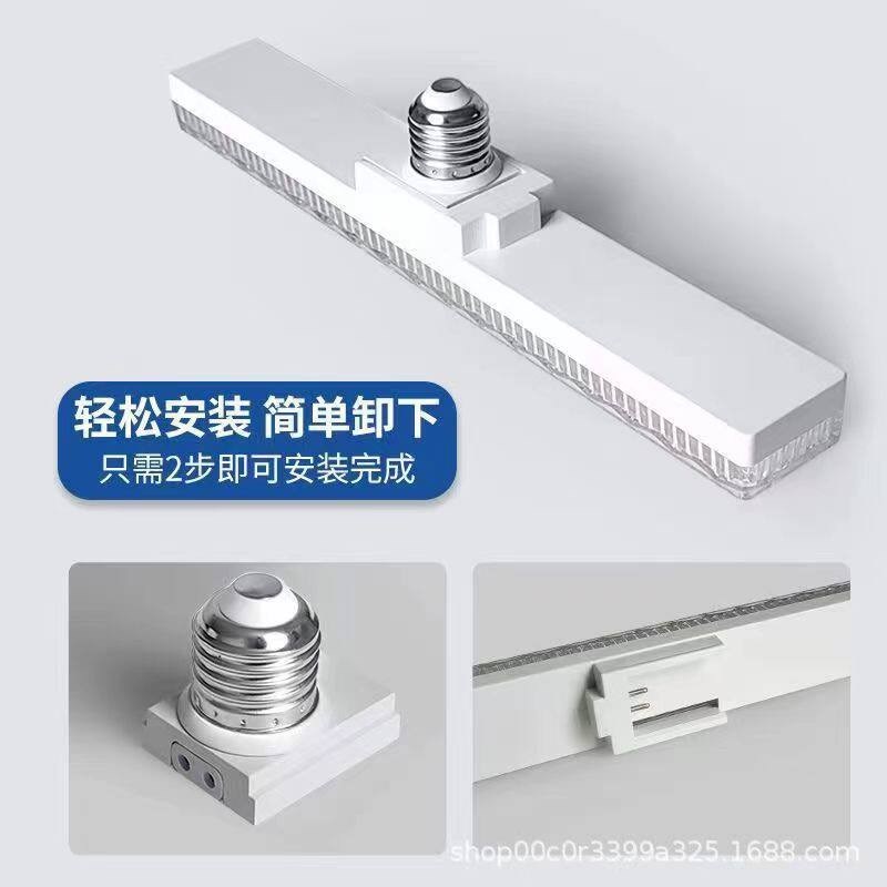 新款长条灯LED灯泡螺口水晶灯E27家用节能灯螺纹灯条大功率球泡