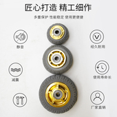 3寸单轮4寸橡胶轮5寸6寸万向轮货架设备轮子工业橡胶万向轮脚轮